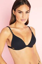 Load image into Gallery viewer, Miami Push Up Triangle Bikini Top &amp; Tied Waist Bottom
